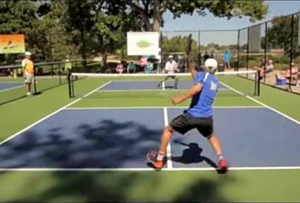 2016 Great Plains Pickleball Tournament: Daniel Moore vs Kyle Yates