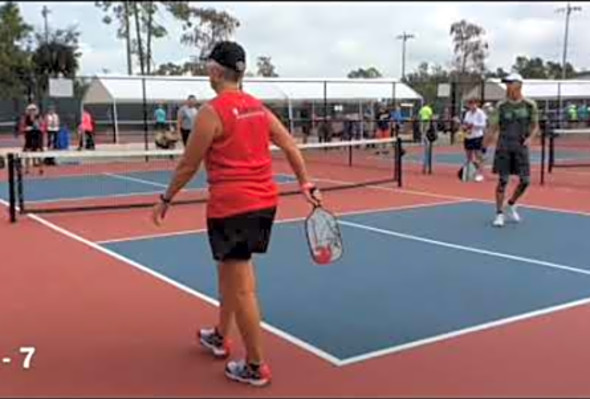 2020 East Naples Winter Pickleball Classic - Mixed Doubles 4.5, 65 - First Round