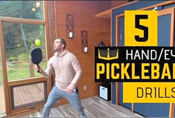 5 hand/eye coordination drills for pickleball