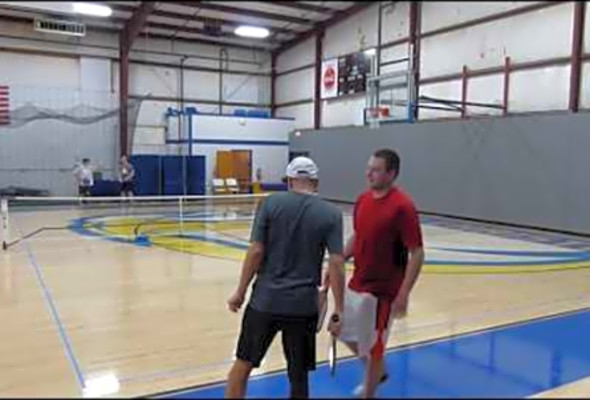 Jackson TN Pickleball Advanced Rec Play-Dean Petty/Ari v Ben Tomasino/Rich Geenen