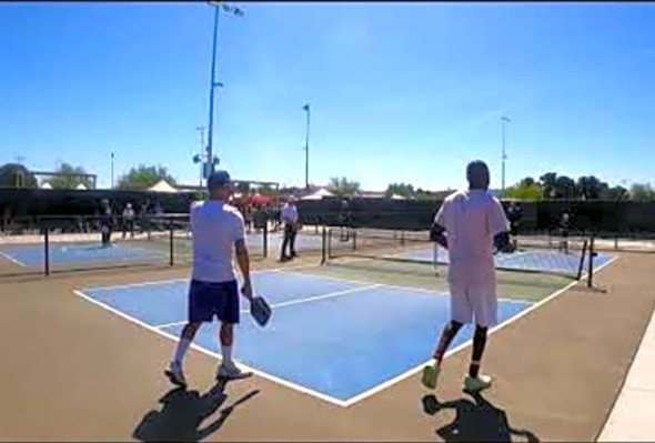 2022 USA Pickleball Mountain Diamond Regional Jack Loughridge in Action!