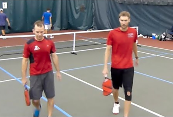 Wolfe Sports Pickleball-OMD BRONZE MEDAL Jack Oxler/Keenan Gore v Zane Navratil/Kyle Selinko