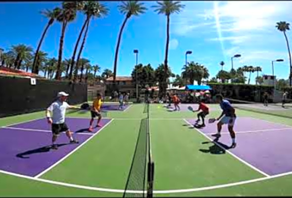 Bad Pickleball Matt Chou Masters Jay Devilliers Warren Tamanaha Scott Crandall Matt Manasse