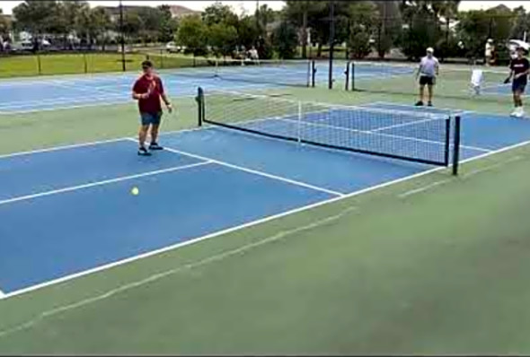 SURPRISE SPEED-UPS DOWN THE MIDDLE! 4.0 Pickleball Rec Game at CWP in Myrtle Beach, SC