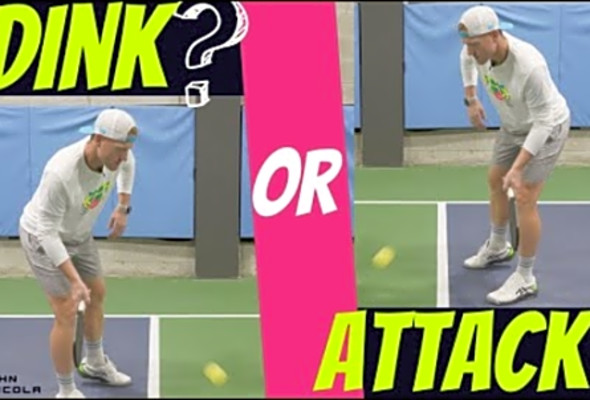 Dink or Attack? This One Tip Will Greatly Improve your Pickleball Attack Game (Pause Your Game Pt 3)