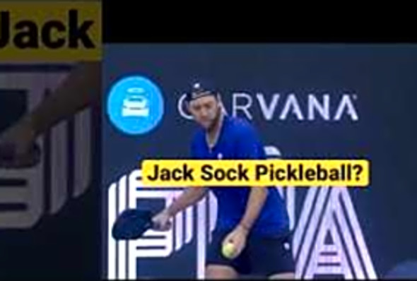 Pickleball Pro Debut Jack Sock! #pickleball #sports #pickleballhighlights #pickleballnews #jacksock