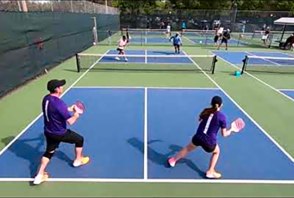 Chico Pickleball Game - 4.5 Division - April 2019
