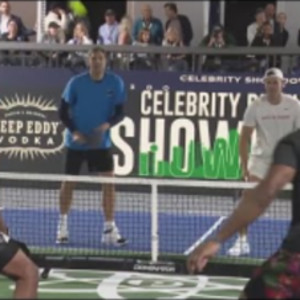 Pro sports stars put on pickleball show in North Texas
