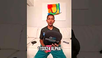 11Six24 Alpha Pro Power Hurache-X paddle review. #pickleball #shorts