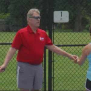 Newly expanded pickleball courts in Kettering