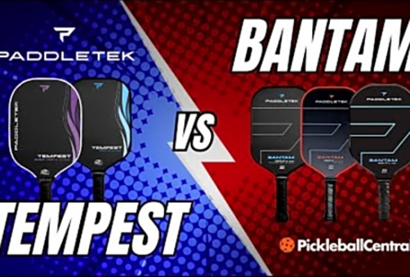 Paddletek Tempest vs. Bantam Pickleball Paddles (Difference Explained)