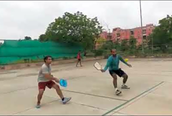 Pactice Session of Pickleball Rajasthan State Pickleball Association (India)