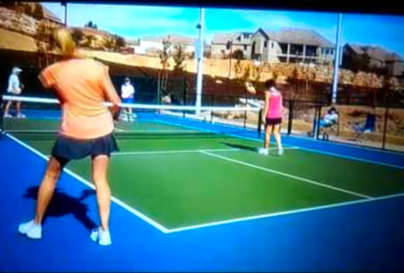 Dhp pickleball Rock N Roll Triples GOLD medal match WD 4.0