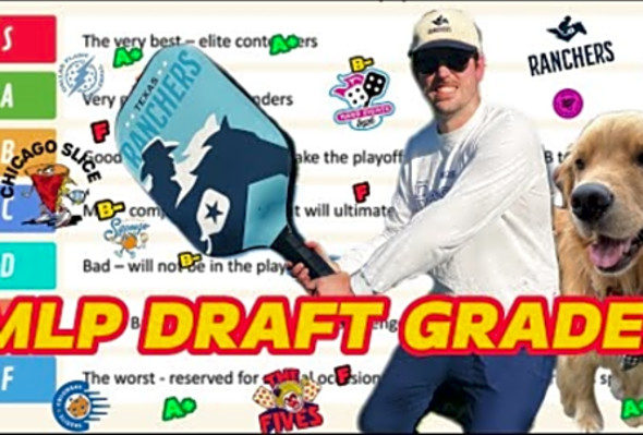 Major League Pickleball 2025 Draft Grades and Power Rankings!