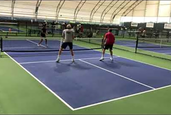 Men&#039;s vs. Mixed Tight Pickleball Game in Opelika