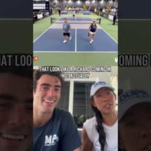 Pro players Bobbi Oshiro and Richard Livornese react to The Dink Minor L...