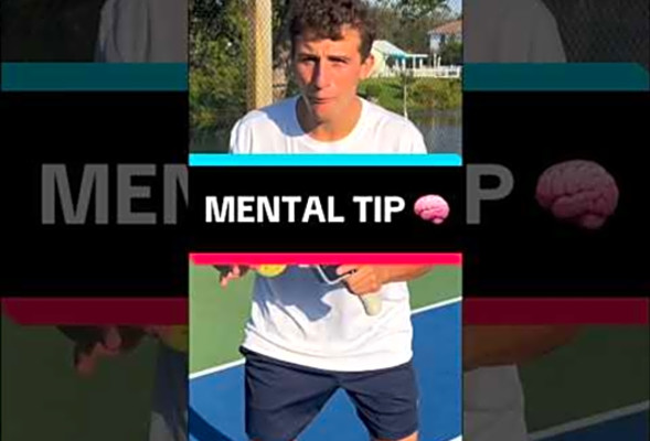 Pickleball MENTAL Tip #pickleball #pickleballtips #shorts