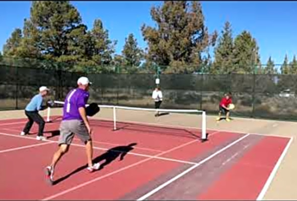 Dustin NcCorchuk Mixed Doubles pickleball highlights