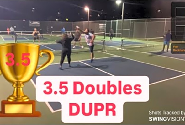 3.5 Doubles Pickleball - DUPR