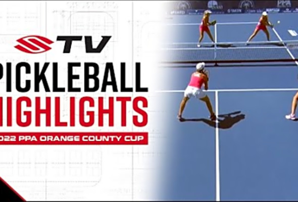 Leigh Waters Slam Pickleball Highlight - 2022 PPA Select Medical Orange County Cup Women&#039;s Doubles