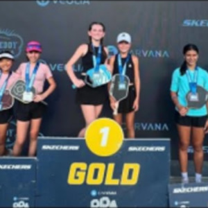 Gold Medal Match in Girls&#039; Doubles at PPA North Carolina Open (April 2025)