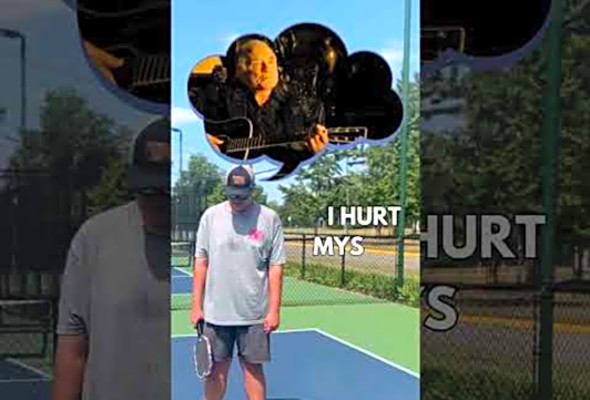 My brain every time I miss an overhead during a #pickleball match #picklebalmemes #johnnycash