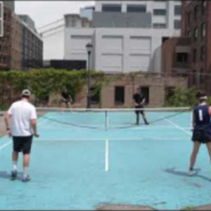 Brooklyn Pickleball MLP rally scoring Kelsey and Chad vs Henry and Jacy