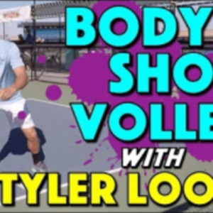 Body Shot Volleys with Tyler Loong - Pickleball Drill