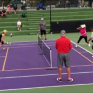 Palm Desert Resort Pickleball Tournament Gold Medal Match 3.5 Mixed Doubles