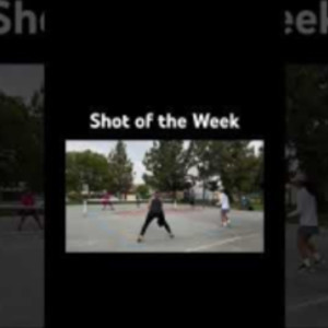 Pickleball Shot of the Week is an Overhead Lob #pickleball #pickleballus...