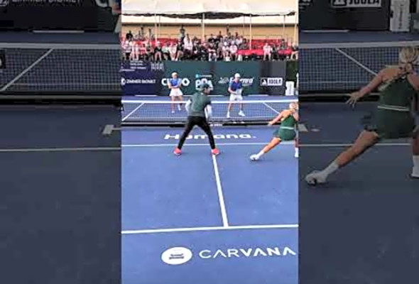 great points from the #1 mixed team #highlights #shorts #pickleball