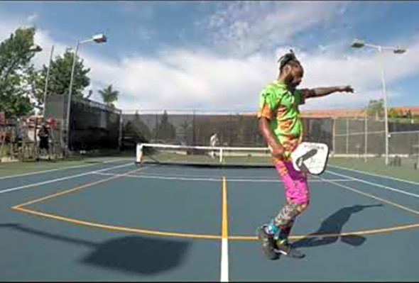 2020 California Open Mens 5.0 Singles Gizmo Pickleball Vs TG Granius