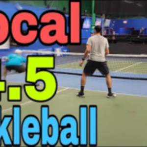 4.5 Pickleball Men&#039;s Doubles Local Tournament