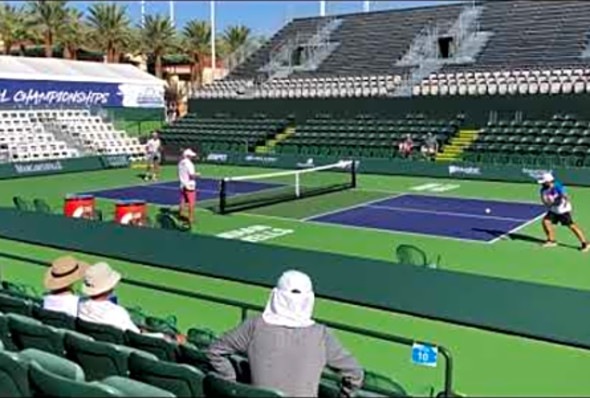 2018 Pickleball Nationals (5.0 Singles on Center Court)