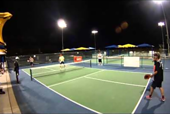 Pickleball Fall Brawl 2015 Men&#039;s Doubles Final #2