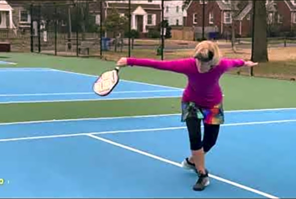Forehand Topspin and Backhand Underspin 3rd Shot Drop, By Ann Carney