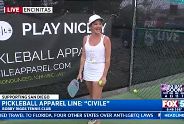 Civile Features New Pickleball Apparel Line