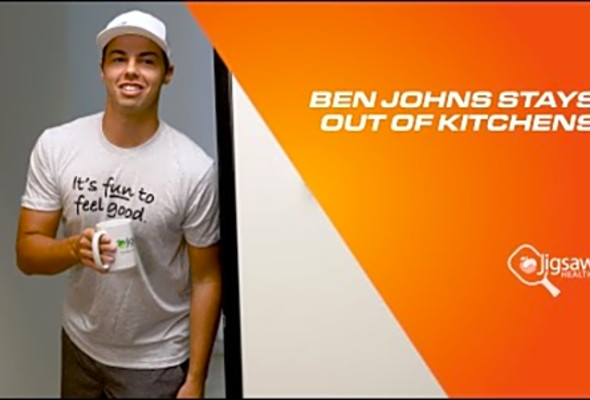 Ben Johns Stays out of Kitchens - We Love Pickleball, Too.