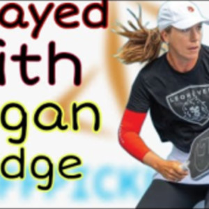 I played with Megan Fudge Against 5.0s Pickleball Men&#039;s Doubles