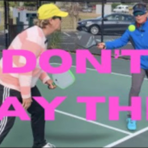 Love Means Never Having to Say You&#039;re Sorry in Pickleball