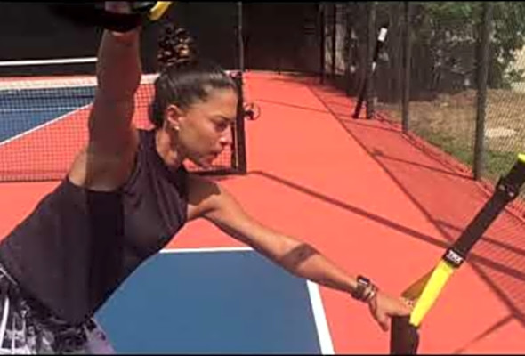 PICKLEBALL AND TENNIS TRX WORKOUT AT WESTLAKE ATHLETIC CLUB