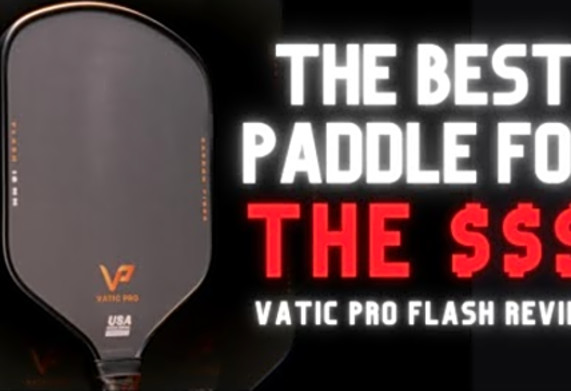 Vatic Pro Flash 16mm Review - The Best Hybrid Pickleball Paddle