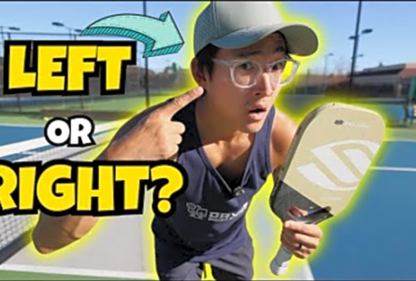 Pickleball Eye Dominance - Are you LEFT or RIGHT eyed?