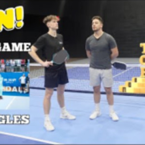 He Was Losing Every Match Until I Taught Him THIS (Pickleball Singles Se...