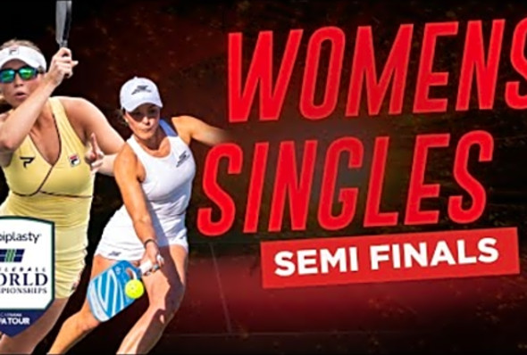 Anna Leigh Waters v Catherine Parenteau at the Lapiplasty Pickleball World Championships