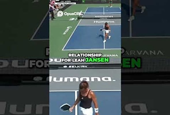 Pickleball Powerhouse Waters vs Jansen Epic Rally &amp; Strategy!