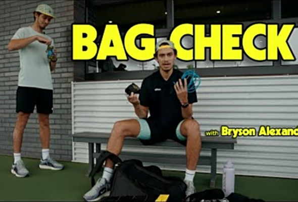 Bag Check with Pickleball Pro Bryson Alexander - Whats In His Bag?