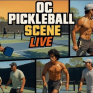 ocpickleballscene is live! Challenge Court Game #pickleball
