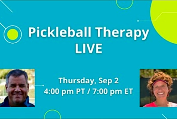 Pickleball Therapy Live