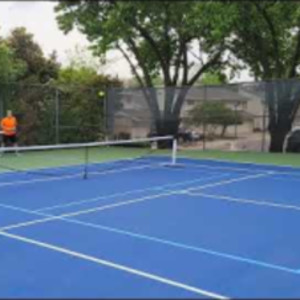 Lily / Ben vs Glenn / Rich All the good points March 31st Pickleball mat...